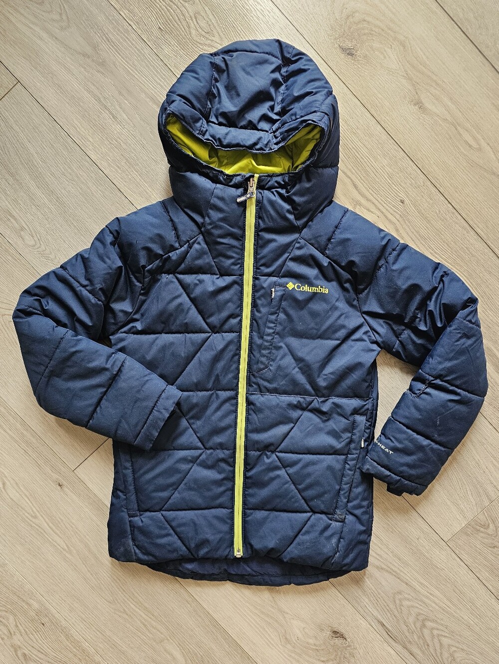 Columbia Winter Powder Quilted Puffer Jacket Youth Small Size 8 *Read Condition